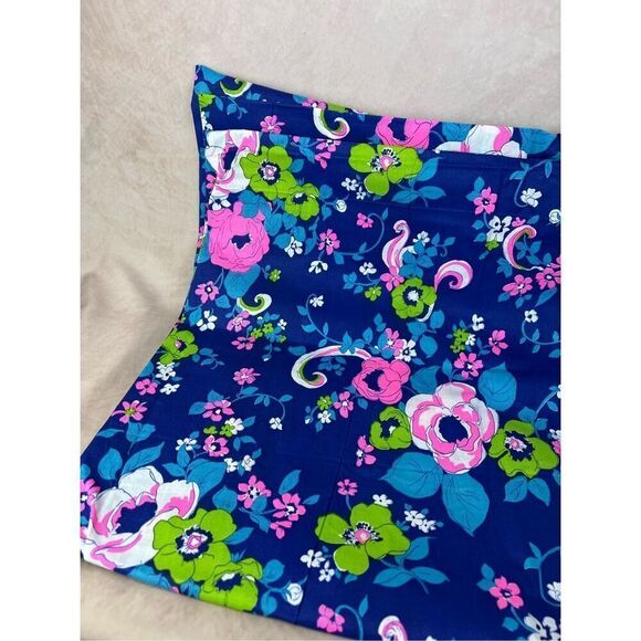 Vintage Mod Flower Power Fabric 3.5 yards - Picture 2 of 7